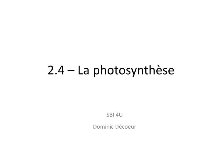 2 4 la photosynth se