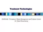 Treatment Technologies - slide 1