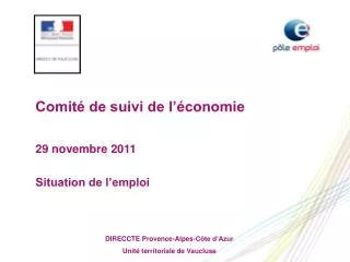 comit de suivi de l conomie