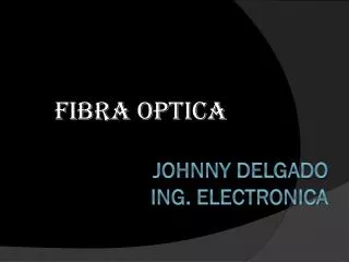 fibra optica