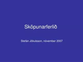 sk punarferli
