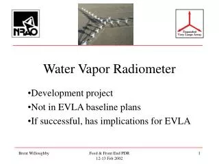 Water Vapor Radiometer