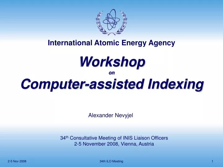 workshop on computer assisted indexing