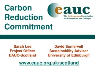 Carbon Reduction Commitment