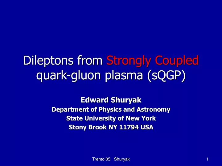 dileptons from strongly coupled quark gluon plasma sqgp