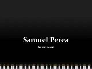Samuel Perea