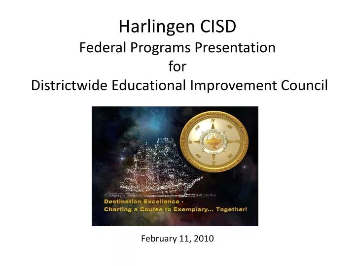harlingen cisd federal programs presentation for districtwide educational improvement council