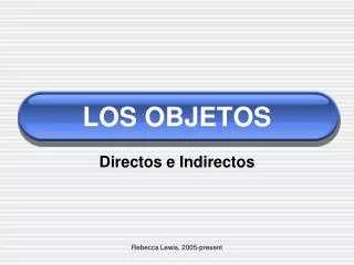 los objetos
