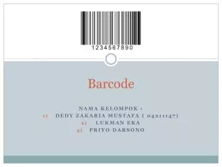 barcode