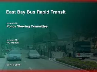East Bay Bus Rapid Transit