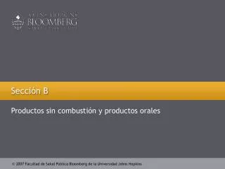 secci n b