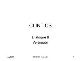 CLINT-CS