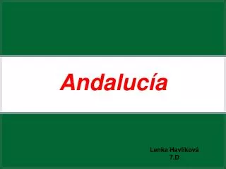 andaluc a