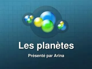 les plan tes