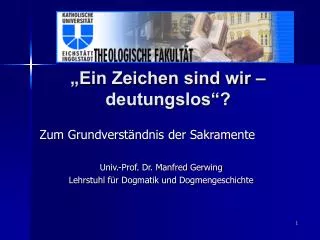 ein zeichen sind wir deutungslos