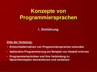 konzepte von programmiersprachen