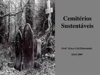cemit rios sustent veis