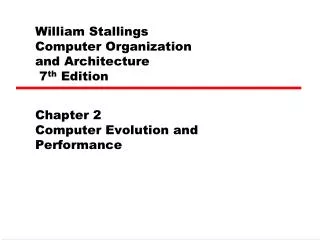 william stallings computer organization and architecture 7 th edition