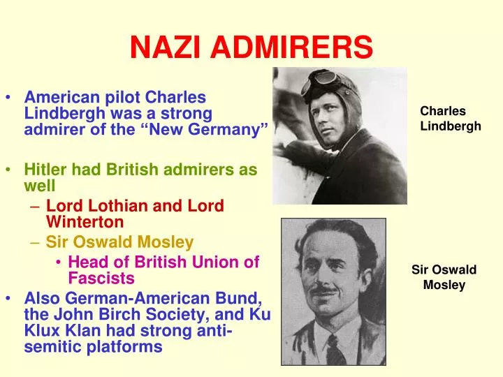 nazi admirers