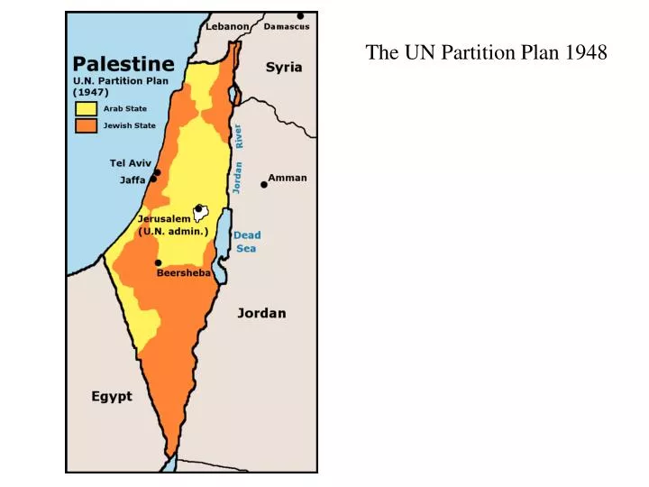 the un partition plan 1948