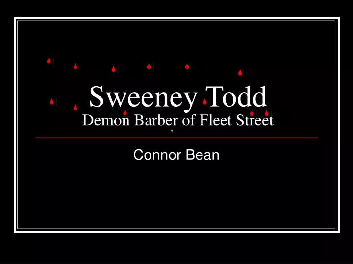sweeney todd demon barber of fleet street