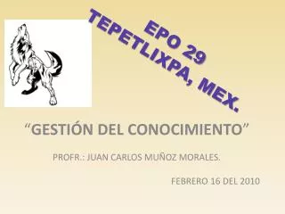 epo 29 tepetlixpa mex