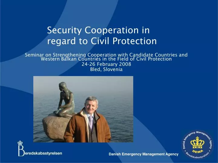 security cooperation in regard to civil protection