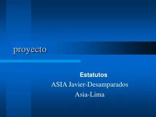 proyecto