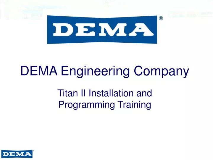 dema engineering company