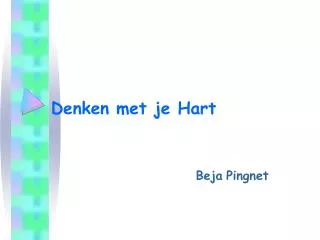 denken met je hart