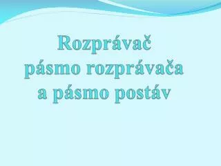 rozpr va p smo rozpr va a a p smo post v