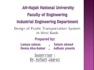 AN-Najah National University
