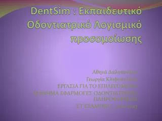 dentsim