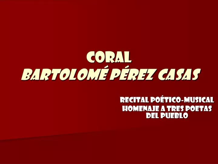 coral bartolom p rez casas