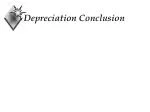 Depreciation Conclusion - slide 1