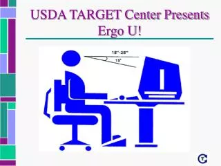 USDA TARGET Center Presents Ergo U!