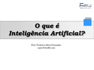 o que intelig ncia artificial
