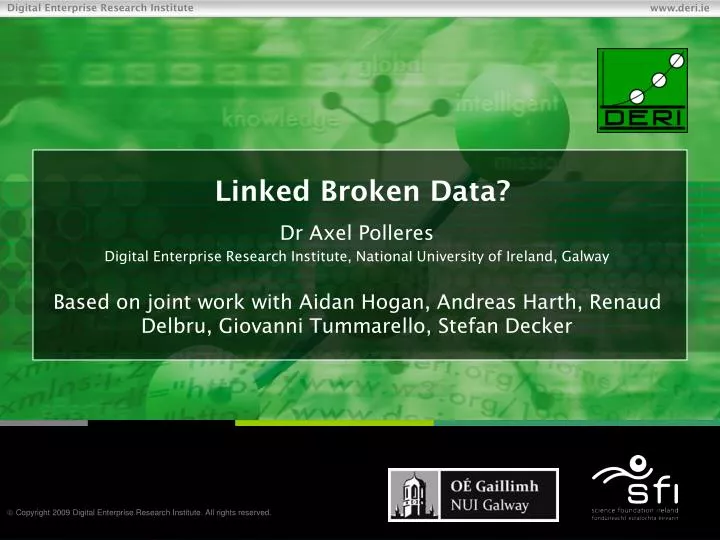 linked broken data