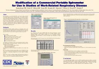 Modification of a Commercial Portable Spirometer