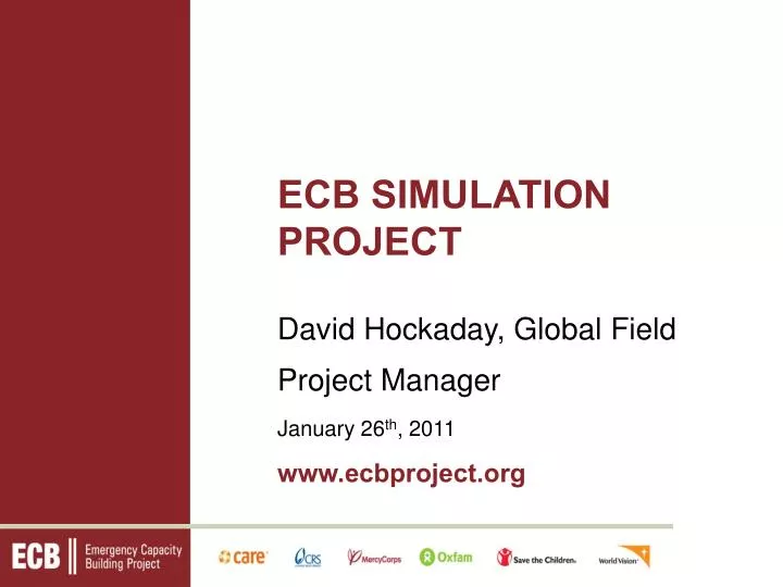 ecb simulation project