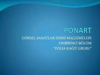 ponart