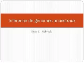 inf rence de g nomes ancestraux