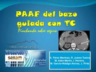 paaf del bazo guiada con tc