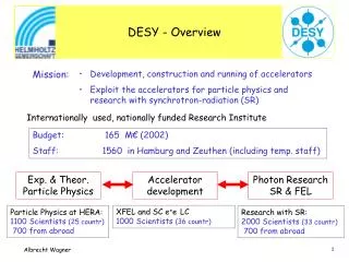 desy overview
