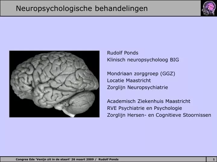 neuropsychologische behandelingen