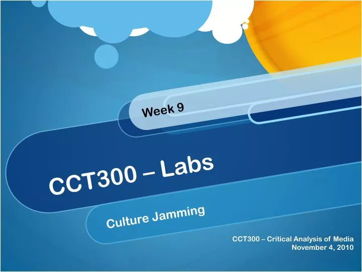 cct300 labs
