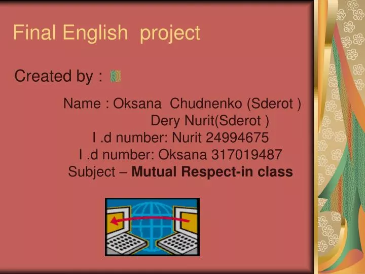 final english project