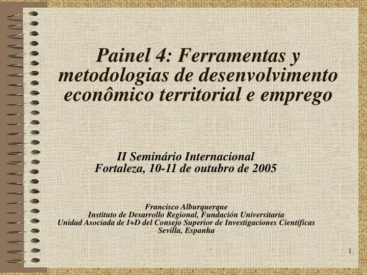 painel 4 ferramentas y metodologias de desenvolvimento econ mico territorial e emprego