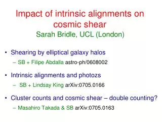 Impact of intrinsic alignments on cosmic shear