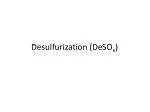 Advanced Sulfur Dioxide Control with Limestone and Spray Dryer Systems - slide 1